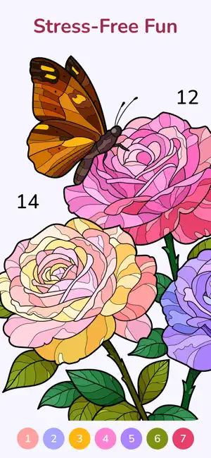 Coloroo Me: Color by Number screenshot 3