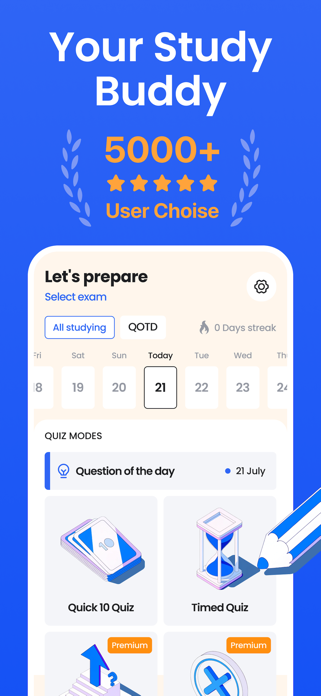 PrepMe - Exam Prep Tests 2025 Screenshot 1 of 6