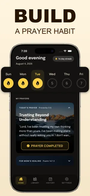 PrayerStreak: Prayer Tracker screenshot 1