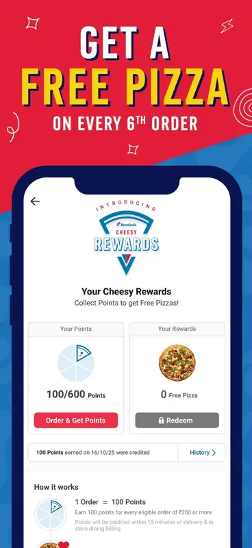 Dominos Pizza screenshot 2 of 6
