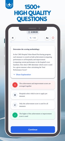 CPHQ NAHQ Test Prep 2026 screenshot
