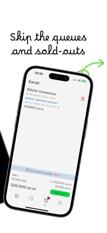 TicketGO.uz screenshot