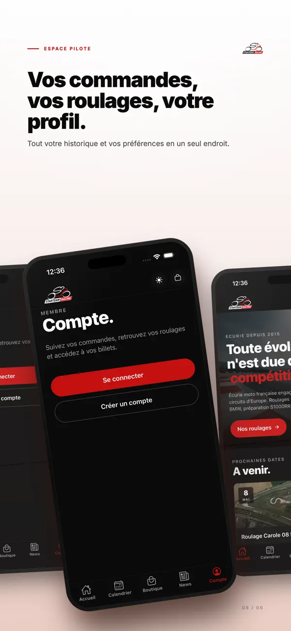 Screenshot #1 pour Starteam Racing