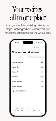 Nutrion Pro screenshot