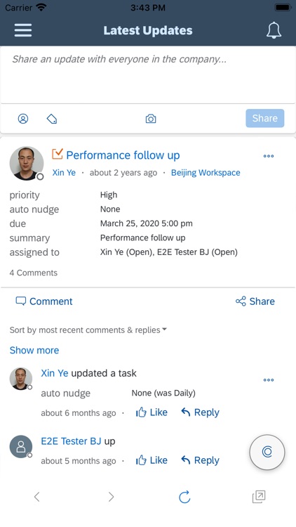 SAP Build Work Zone Advanced
