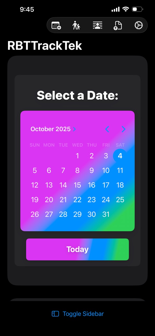 iPhone screenshot