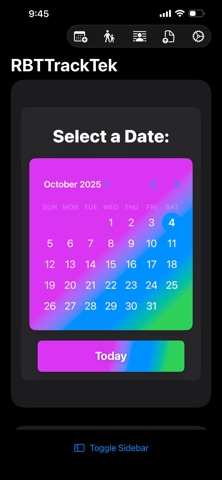 RBTTrackTek screenshot