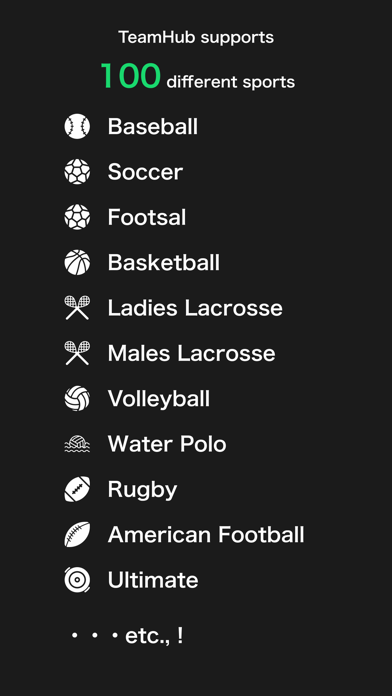 TeamHub - Manage Sports Teams Screenshot
