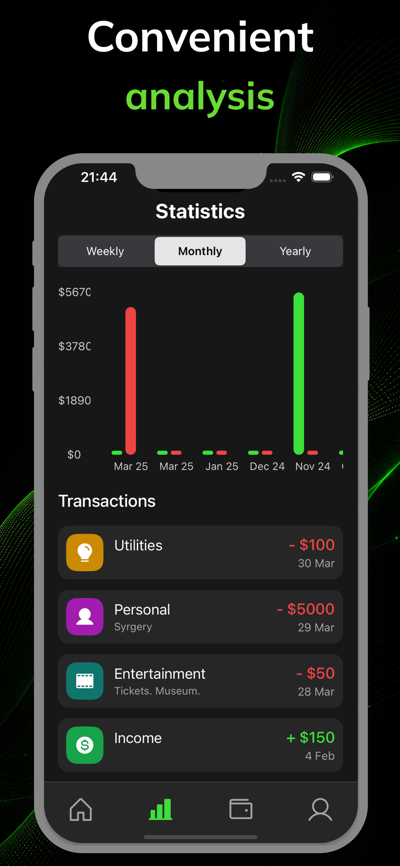 Money Tracker : BudgetLog screenshot 2