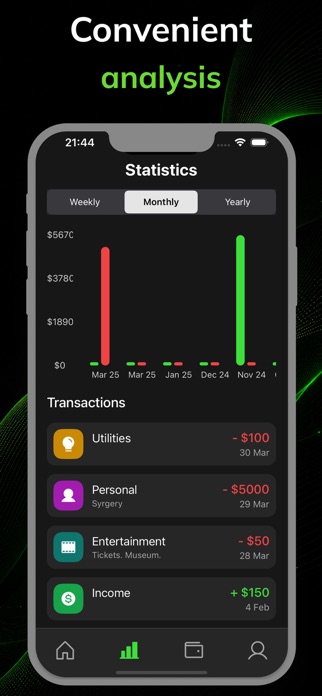 Money Tracker : BudgetLog Screenshot 2 of 5
