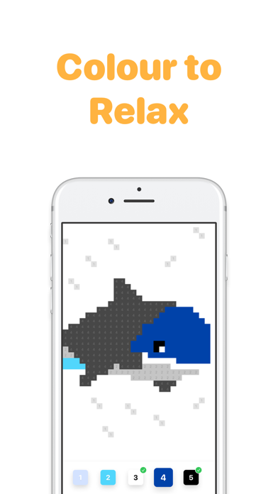 Screenshot #2 pour Pixel Me - Colour by Numbers