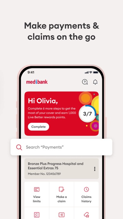 Screenshot 3 of My Medibank App
