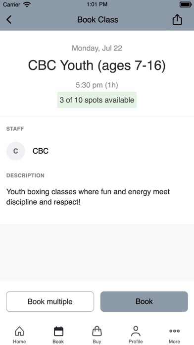 City Boxing Camp 2024 Screenshot