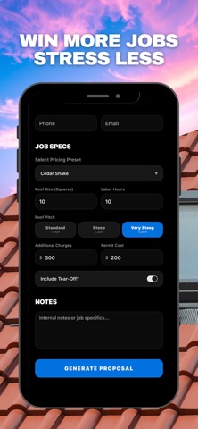 Flash Quote Roofing Screenshot 5 of 8
