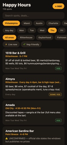 happyhour: find HH Screenshot 3 of 8