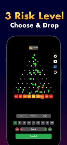 Plinko Pyramid Drop Screenshot 3 of 6