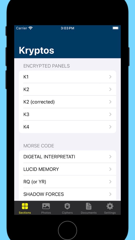 #1. Kryptos Tools (iOS) بواسطة: Jeffrey Williams