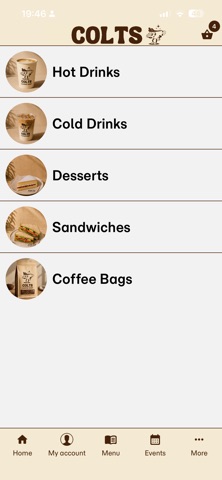 Colts Coffee screenshot