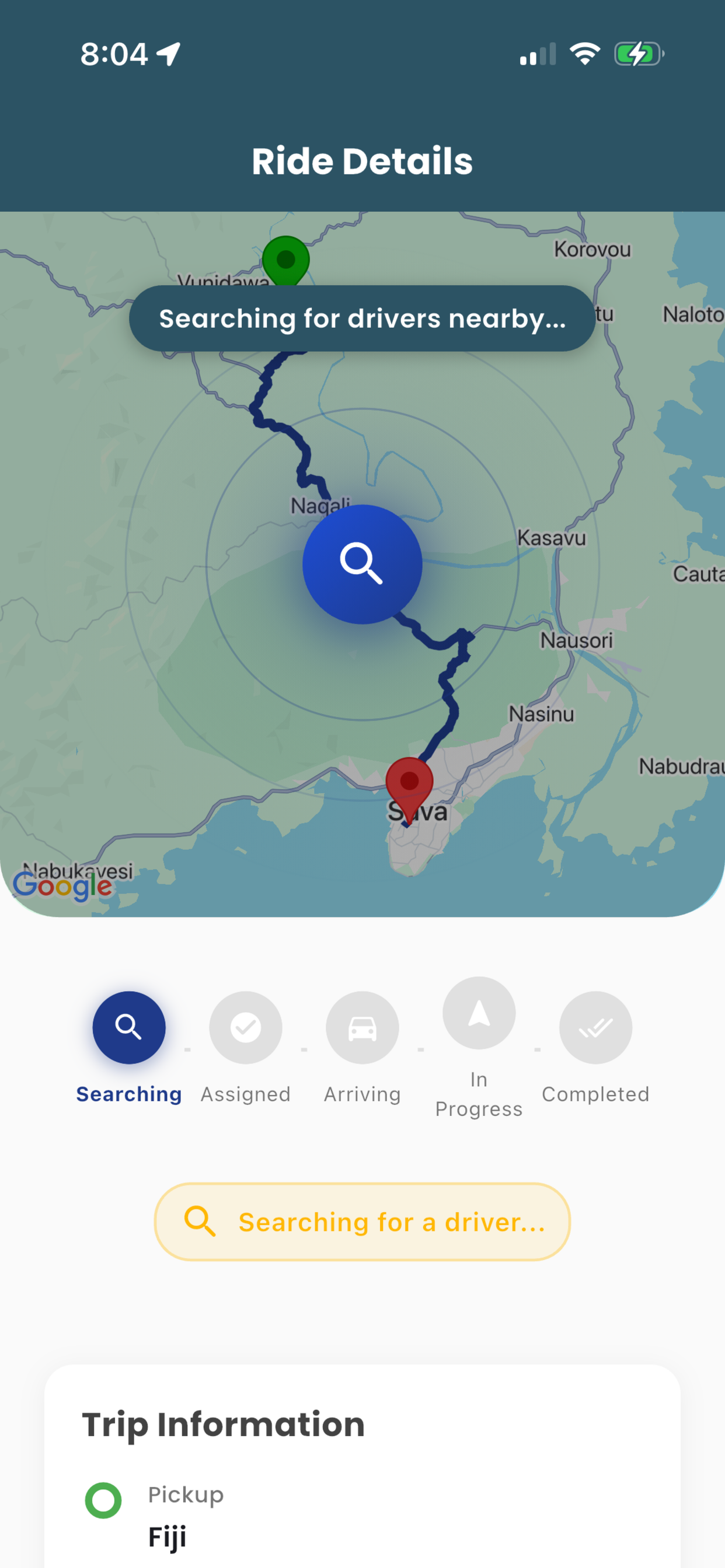 Roam: Ride Booking screenshot 3