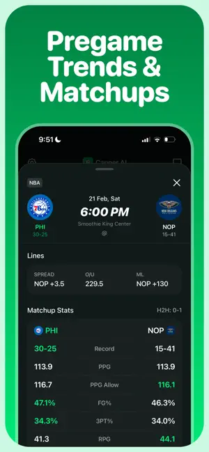 Capper: AI Sports Betting screenshot 4