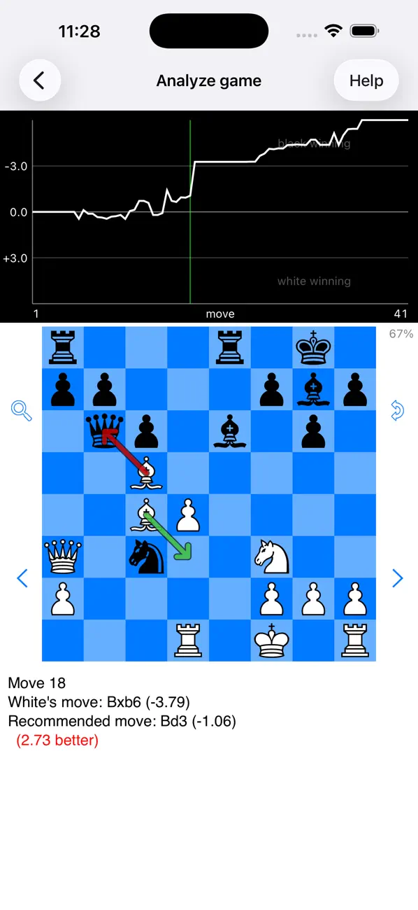 #4. Chess - tChess Pro (iOS) Door: Tom Kerrigan