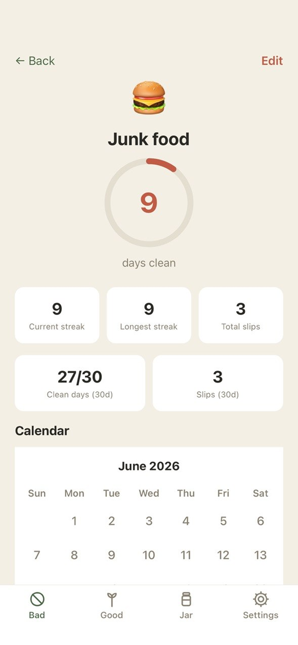 Unhabit — Habits & Growth screenshot 3