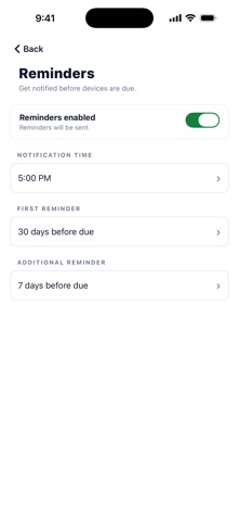 The Filter List screenshot