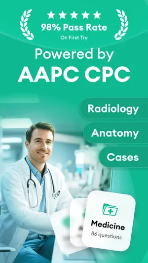 Medical Coding Test Prep 2026 screenshot 1