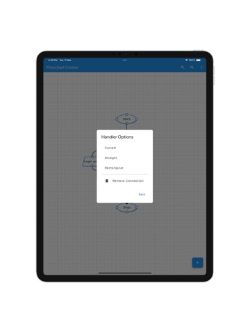 Flowchart Creator iPad screenshot
