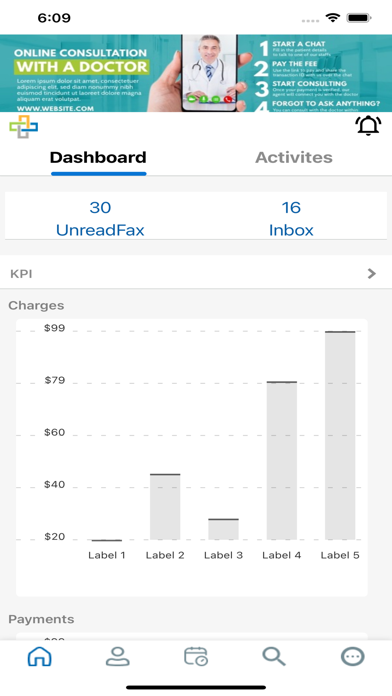 PracticeEHR Go iPhone screenshot 5 - Medical app