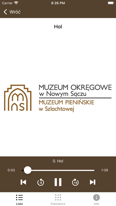 MZS Muzeum Pienińskie Screenshot