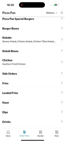 Pizza Pan Willenhall. Screenshot 3 of 4