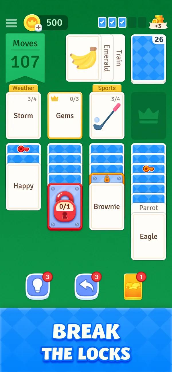 Solitaire Associations Journey iOS Mod IPA screenshot 4 - iOS game interface