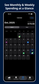 Subscription Manager: SubTrack screenshot