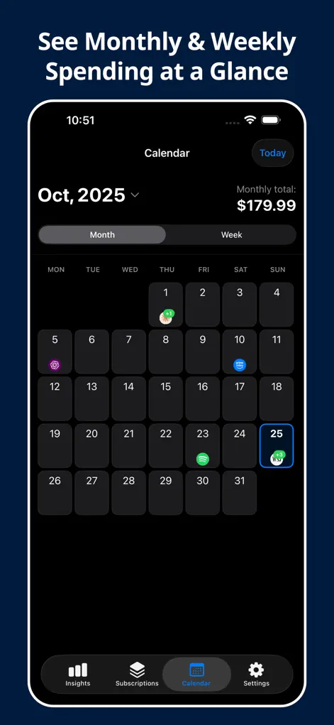 Subscription Manager: SubTrack - Finance App | MWM