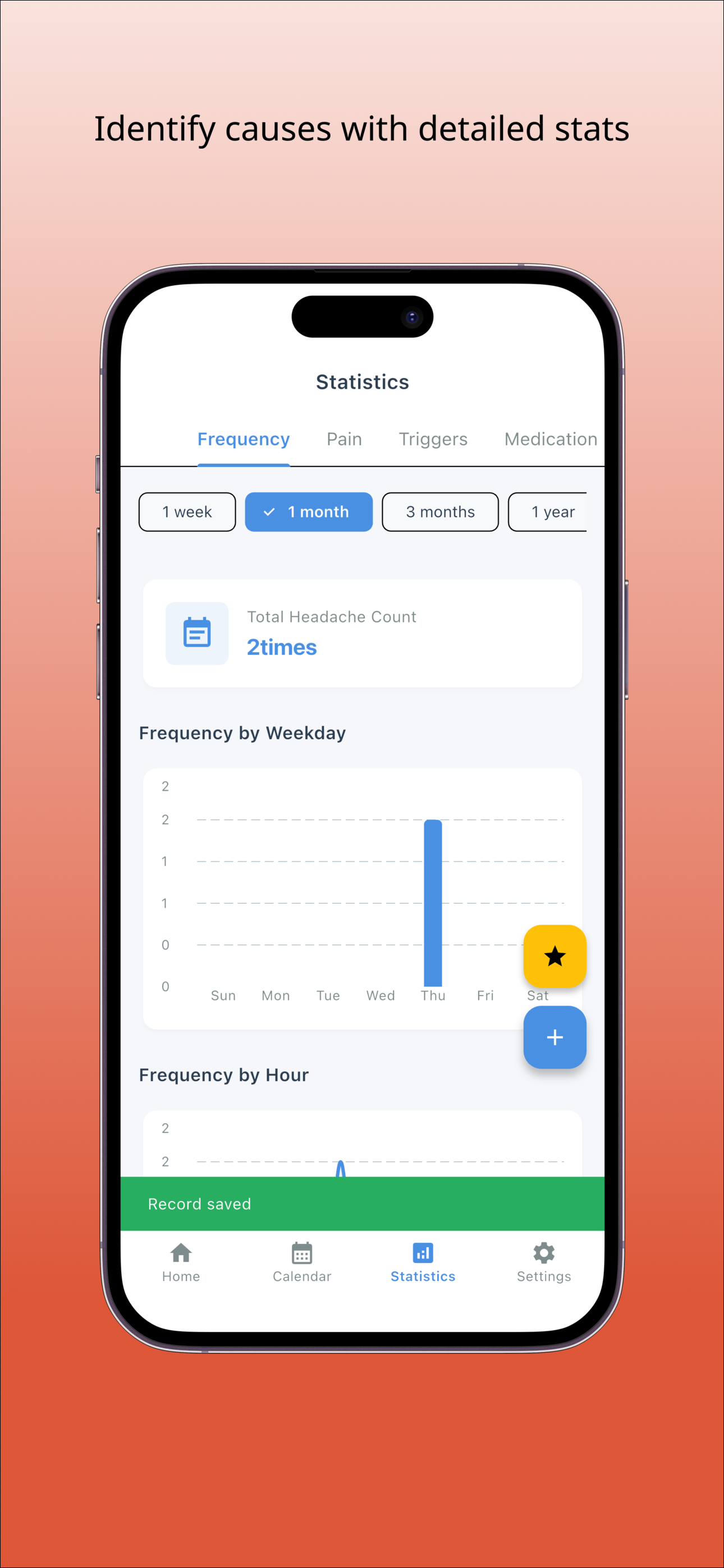 HeadacheLog - Headache Patt... screenshot 3