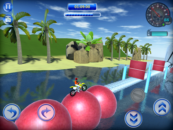 Screenshot #6 pour Jeu de cascades à vélo Wipeout