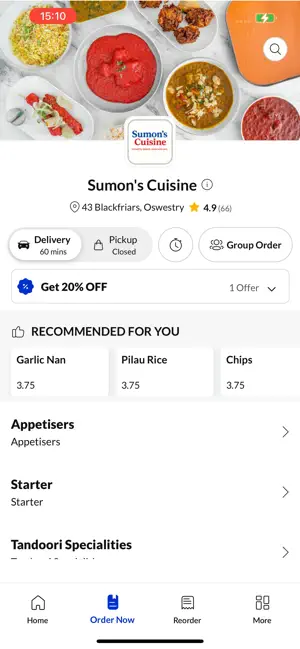 Sumon's Cuisine screenshot 2