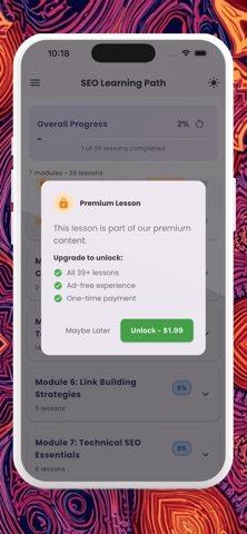 Learn SEO - Complete Course iPhone screenshot