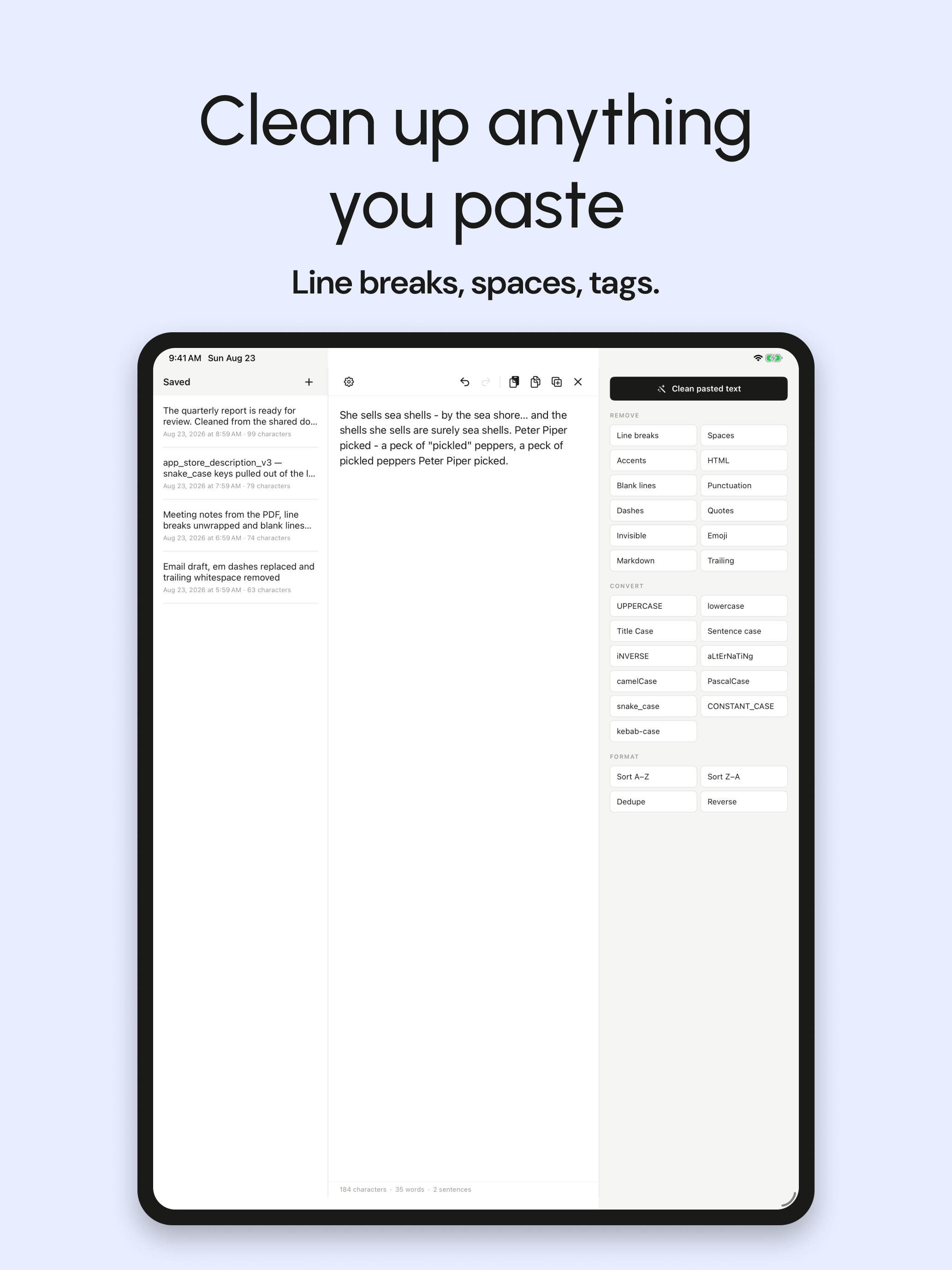 Text Cleaner: Case Converter screenshot 12