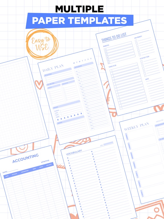 Notes: Note taking & writing iPad screenshot 6 - Productivity app