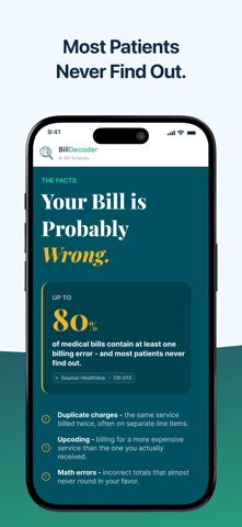BillDecoder iPhone screenshot