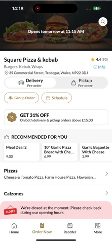 Square Pizza & kebab Screenshot 2 of 4