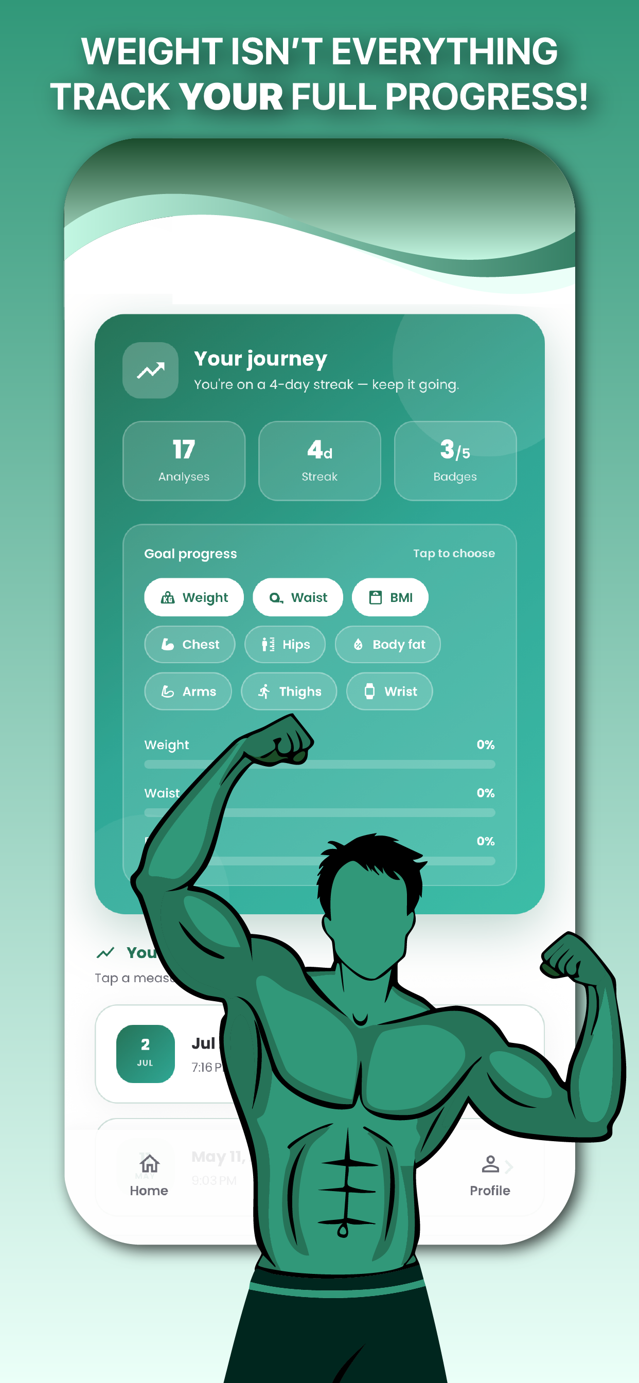 Ideal Body Measurements screenshot 7