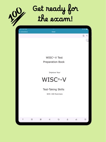 IQ Bookstore (WISC,WAIS,WPPSI) iPad screenshot