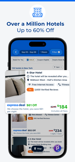 Priceline - Hotel, Car, Flight Screenshot