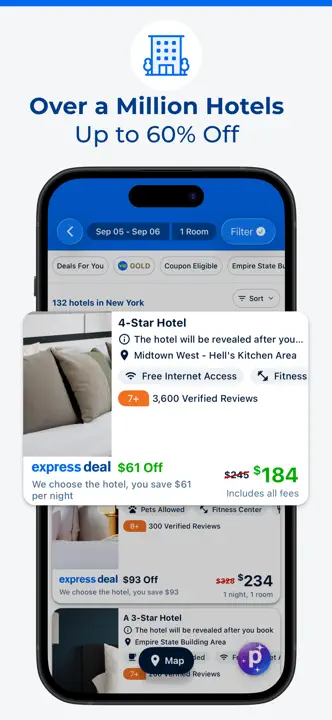 Priceline : capture d’écran 1 sur 7