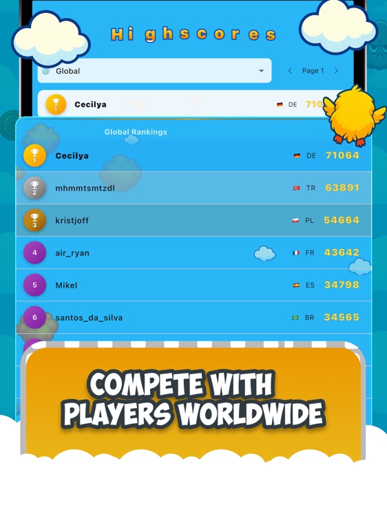 Falling Birds - Endless Sky screenshot-4