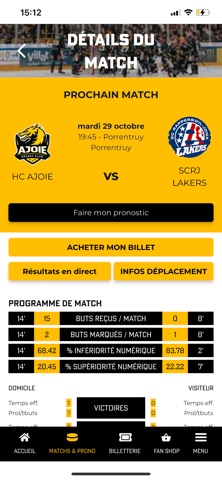 HC Ajoie screenshot