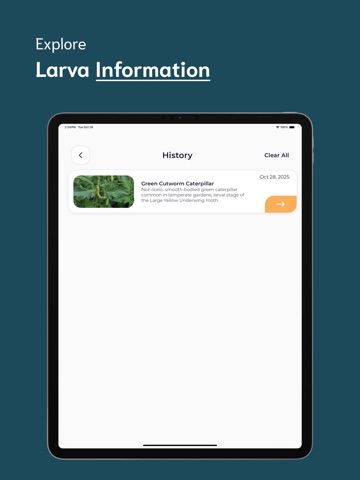Caterpillar Identifier - CI iPad screenshot